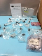 Lot of 31 AMAT 0690-01064 CLAMP CABLE 5/8-24T /329 OD BLK THERMOPL, 187765