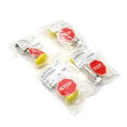 (Lot of 4) NEW Applied Materials/AMAT 0227-12300 Stainless Steel VCR Weldments