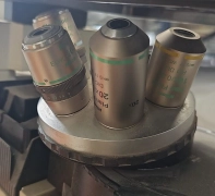 lot of 4, Nikon 2000 fluorine plan lenses: 10X0.3 , 40X0.6 , 20X0.4, 20X0.8