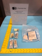 Lot of 5 AMAT 1010-90076 LED YELLOW 10MM W/BEZEL, 184554