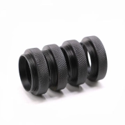 M25x0.75 Parfocal Length Extender Adaptor for Nikon Leica Microscope 6.5mm 15mm