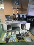 Meiryo LCA-LU4 LCD Analyzer w/ Nikon LV100POL Microscope & BQ-64E CCD As-Is