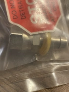 New/Never Used Applied Materials 3300-04954 FTG Hosebarb 3/8NPT X3/8 Tube