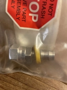 New/Never Used Applied Materials 3300-04954 FTG Hosebarb 3/8NPT X3/8 Tube