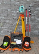NICE!!! Nikon NPR-352 Total Station Tripod Prisms and Poles