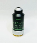 Nikon 20x/0.40 Ph1-ADL Phase Contrast Microscope Objective Lens For Eclipse M25