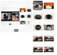 Nikon Ø38 cover cap for Nikon TE-2000-U microscope 34516