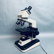 Nikon Alphaphot-2 YS2 Binocular Microscope with Four Objectives