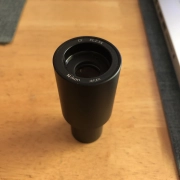 Nikon Auxillary Lens CF PL2.5X Throat Relay For Parts Mild Mold Contamination