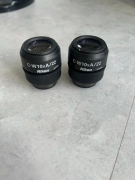 Nikon C-W10xA/22 Microscope Eyepieces Pair