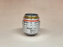 Nikon CF Plan 5×/0.13 ∞/0 BD WD10.0 Objective Lens Microscope 0422X2402/520