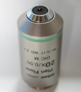 Nikon CFI Plan Fluor 20X DIC M Objective Lens ∞/0.17 WD2.1mm for Eclipse Japan