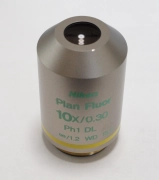 Nikon CFI Plan Fluor DL 10X Phase Contrast Objective Lens NA0.30 60mm WD15.2