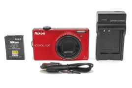 Nikon Compact Digital Camera COOLPIX S6000 12.2MP 4x Optical Zoom HD Video