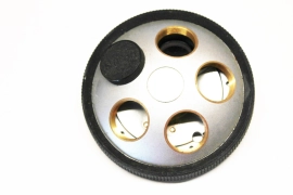 Nikon Diaphot Microscope, 5-Place Nosepiece Turret, Good Condition (4863)