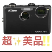 Nikon Digital Camera COOLPIX S1100pj Projector Touchscreen 12MP Compact