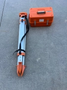 Nikon DTM-310  total station with new battery, charger, case and tripod 