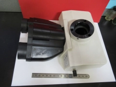 NIKON E400 ECLIPSE TRINOCULAR HEAD OPTICS MICROSCOPE PART AS PICTURED T7-A-90