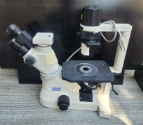 Nikon Eclipse TS100-F Inverted Microscope. with accessories.