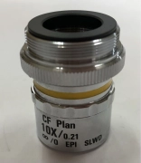 Nikon EPI SLWD 10x/0.21 WD20.3 ∞/0 Microscope Objective Lens