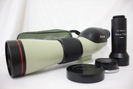 Nikon Fieldscope ED 20-45x Spotting Scope w/Finder Good