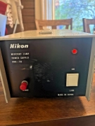 Nikon HBO-50 Mercury Lamp Power Supply + Lamp Housing – Tested Working – Japan