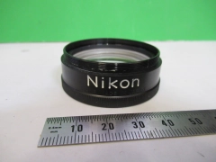 NIKON JAPAN OPTICS STEREO OBJECTIVE A.L.7 MICROSCOPE PART AS PICTURED S1-B-106