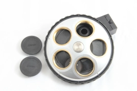 Nikon L-NBD5 Microscope Objective Lens Turret Nosepiece 5 Position #5620