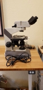 Nikon Labophot-2 Microscope, used, for parts only, doesn't turn on.