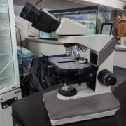 Nikon Labophot-2 Optical Microscope with Plan Objective 4x10x40x Used Broken