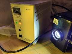 Nikon Microscope C-SHG1 Lamp Power Supply & LH-M100C-1 Mercury Lamp Housing