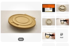 Nikon microscope Light Aperture cap for Eclipse ME600P 34334