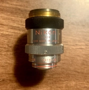 Nikon Microscope Objective Lens – L DM 40/0.60 t=1.2~1.8 – Made in Japan – 43439