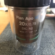 Nikon Microscope Objective Plan Apo 20x0.75 DIC N2 - Refurbished by EPIC OPTICS
