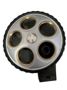 Nikon microscope objective turntable L-NBD5 Five hole nose support