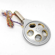 Nikon Motorized Quintuple 5-Place Microscope Objective Lens Turret Nosepiece