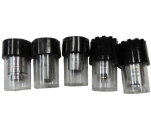 Nikon objective lens set of 5 HI DM 100 Plan 1.30/M40 0.65 170/M10 0.25X2/M Plan