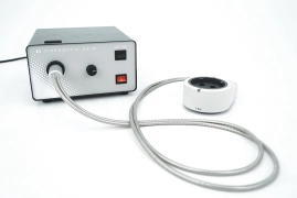 Nikon P-ICI2 Coaxial Episcopic Illuminator 1.5x + Fiberoptic Lq 1100 Cold Light