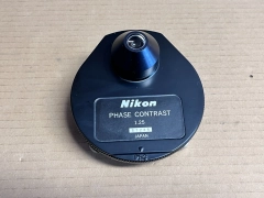 Nikon Phase Contrast Condenser 1.25 Turret–Ph1, Ph2, Ph4, Brightfield, Darkfield