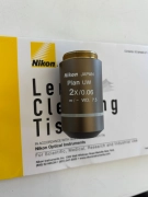 NIKON PLAN ACHROMAT 2X UW OBJECTIVE N.A. 0.06 WD 7.5mm-SHARP CLEAR IMAGES