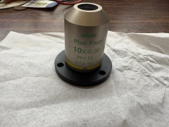 Nikon Plan Fluor 10x/0.30 Ph1 DL Objective WD15.2 from Veritas LCM As-Is