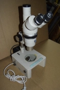 Nikon SMZ-10 Stereo Microscope with Olympus GSWH10x & Wild 10X Eyepieces