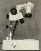 Nikon SMZ-1B Microscope Stand Fully Functional Rotates, Adjustable, Light, Lens