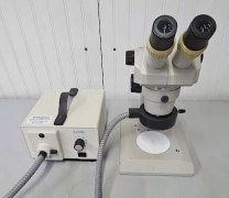 Nikon SMZ-1B Stereo Microscope w/ Fostec Fiber Optic Light ++ Nice ++