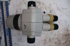 Nikon SMZ-1B Stereoscopic Microscope head with lenses. parts, no returns