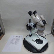 Nikon SMZ-2B Zoom Stereo Microscope 8-50x with Stand Ring Light Tested