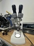Nikon SMZ-660 Stereozoom Microscope 8-50X on focus arm and stand