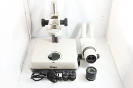 Nikon SMZ1000 Microscope w/ Plan Apo 1x WD 70 & C-W10xA/22 Eyepieces [Tested]