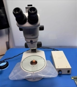 NIKON SMZ745T Trinocular Microscope with C-W10xB/22 Eyepiece+ Light Source+ Base
