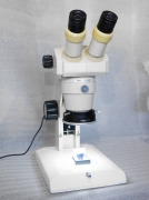 Nikon Stereo Microscope Smz-1B Zoom Led Lighting With Polarized Rings Great For